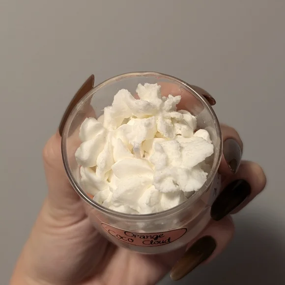 Orange Coco Cloud Candle - Picture 2 of 2